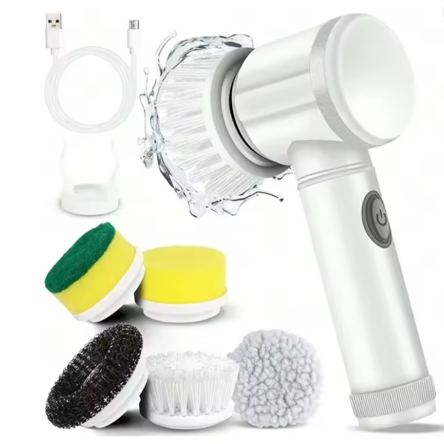 Cepillo de limpieza eléctrico inalámbrico