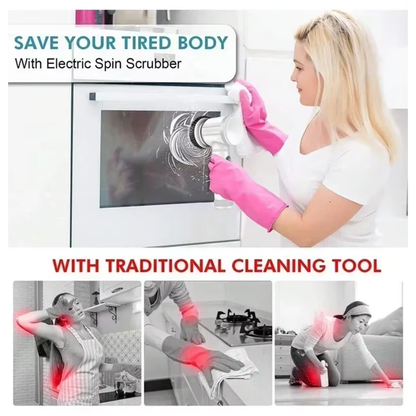 Cepillo de limpieza eléctrico inalámbrico